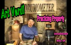 Art Verdi Drumming Video