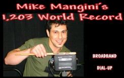 World Record Speed Drummer