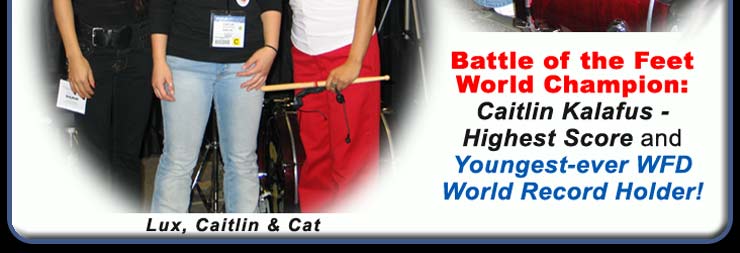 Miss WFD Competiton Champion: Caitlin Kalafus, Bass Drums 